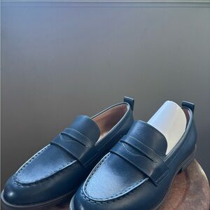 Cole Haan Blue Penny Loafers Flats